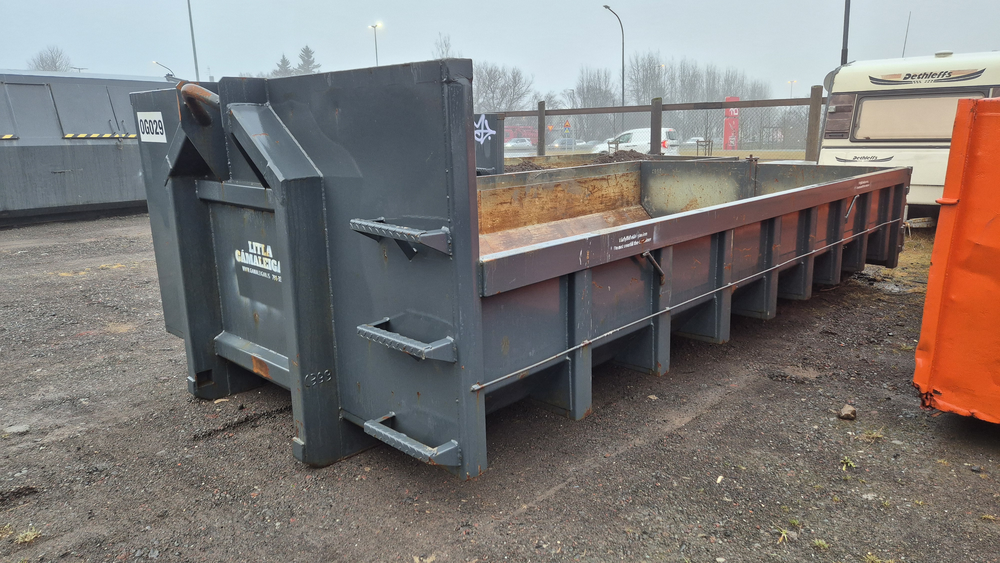 Efnisgámur fyrir þunga efni